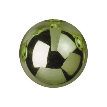 Bolas de Navidad FABIANA, 48 piezas, verde claro brillante, Ø3,5cm